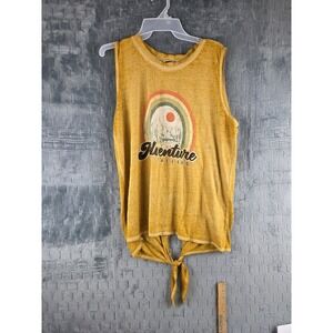 Adventure Is Calling‎ Tank Top From Joei & I Size Large